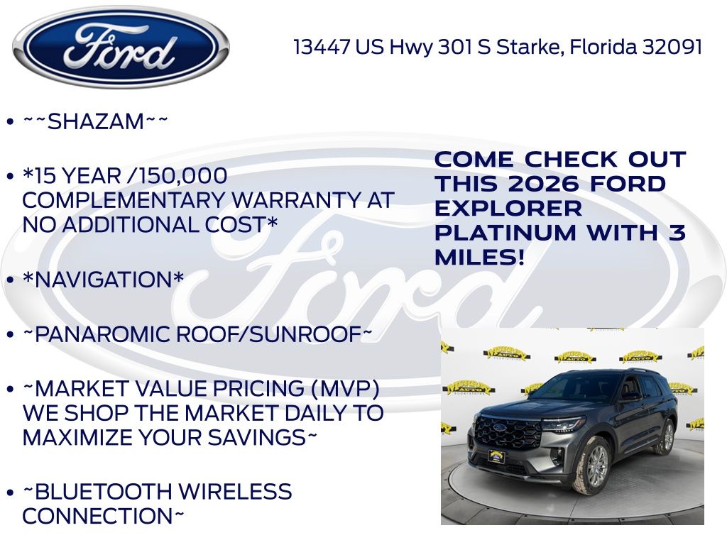 New 2026 Ford Explorer - photo 7